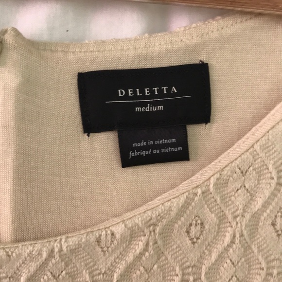 Anthropologie Ivory Dress - Picture 6 of 8